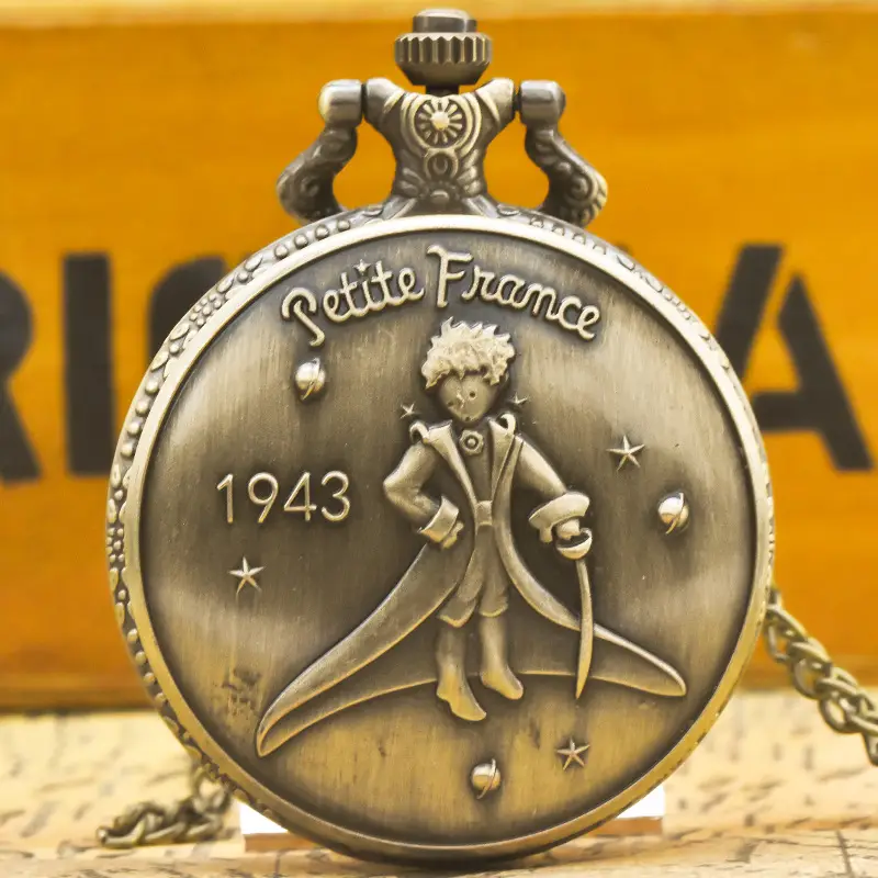 Little Prince Theme Quartz Pocket Watch for Men Women - Image 7