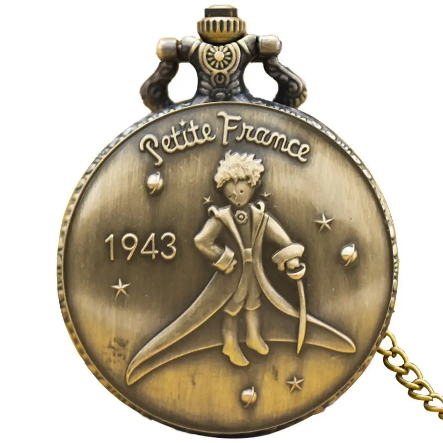 Little Prince Theme Quartz Pocket Watch for Men Women - Image 8