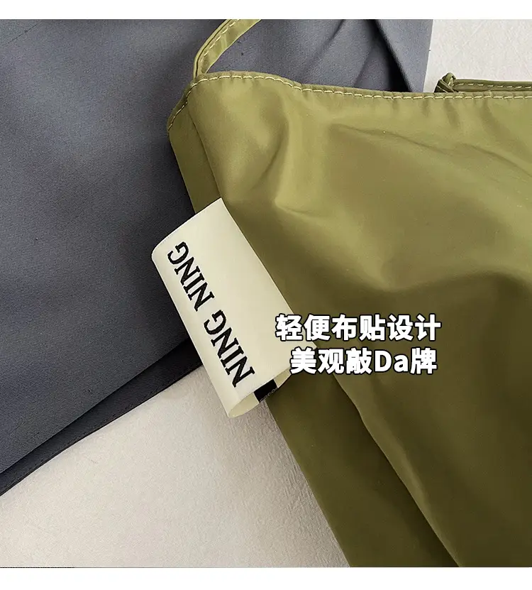 Women Red Nylon Shoulder Bag Large Capacity 2025 — feature 3