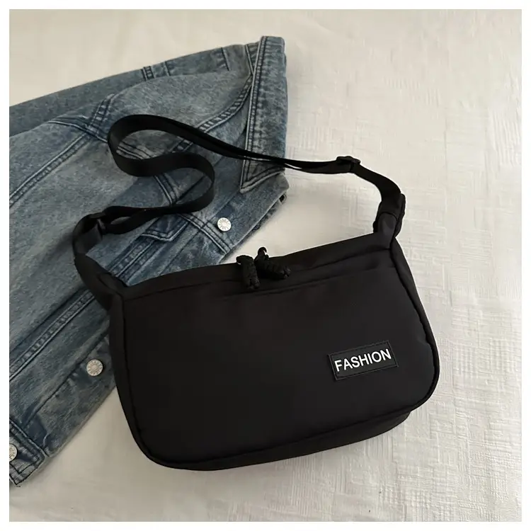 Pink Casual Shoulder Bag for Women with Black Strap — feature 27