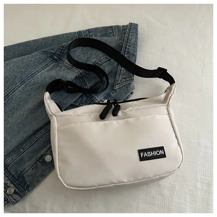 Pink Casual Shoulder Bag for Women with Black Strap — feature 28