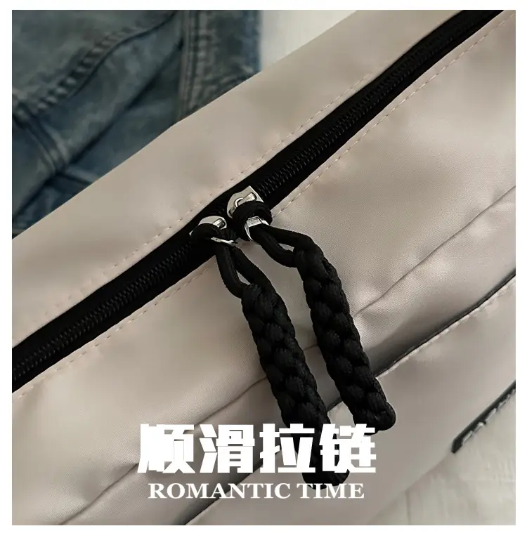 Pink Casual Shoulder Bag for Women with Black Strap — feature 6