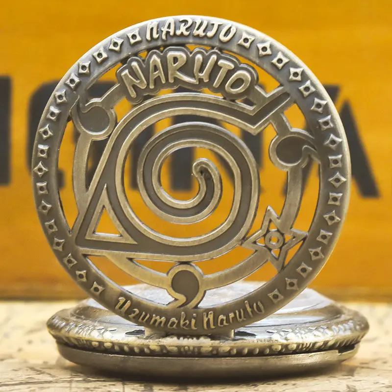 Naruto Cross-Border Pocket Watch with Spiral Design — feature 6