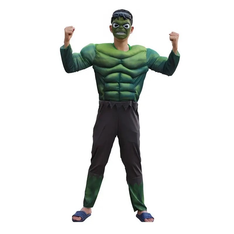 Wolverine Costume One-Piece Cosplay Halloween Children's Day Muscle Suit Stage Performance Suit for Men and Adults - Image 7