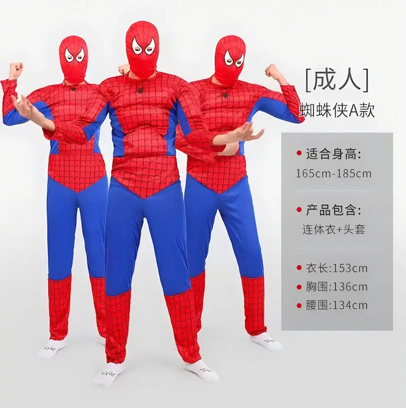 Wolverine Costume One-Piece Cosplay Halloween Children's Day Muscle Suit Stage Performance Suit for Men and Adults - Image 17