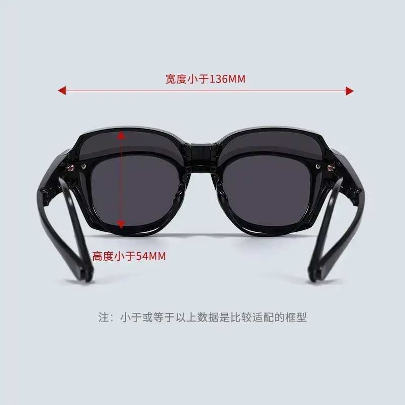 2025 Folding Myopia Sunglasses for Men Women Slim Frame Polarized - Image 9