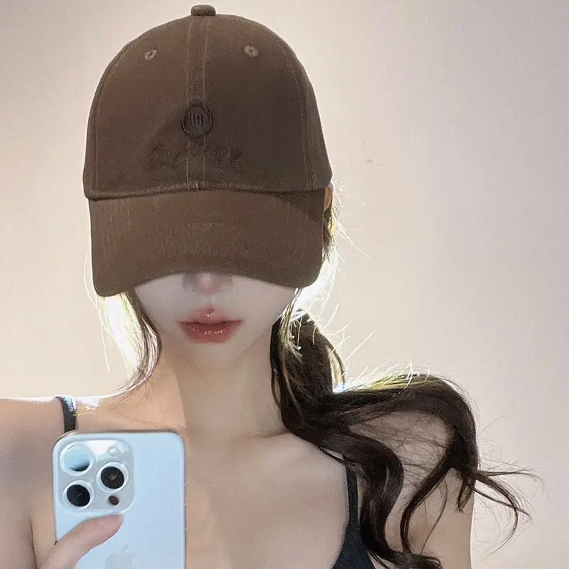 Women Summer Sunscreen Cap Korean Style UV Protection Baseball Cap - Image 6