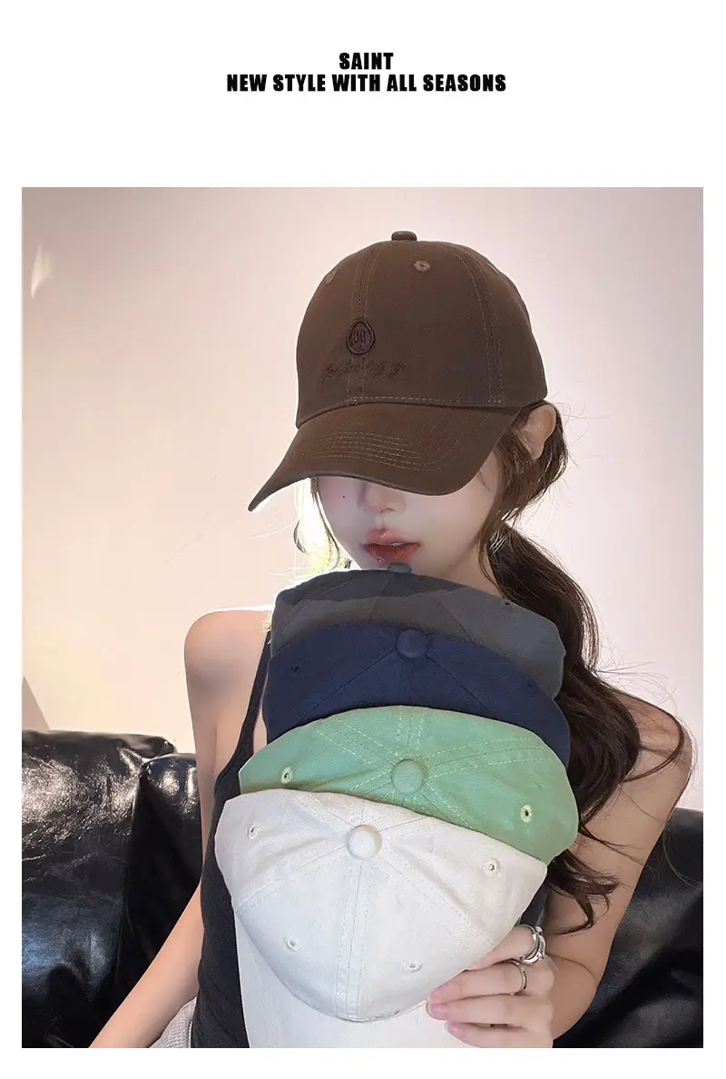 Women Summer Sunscreen Cap Korean Style UV Protection Baseball Cap — feature 2