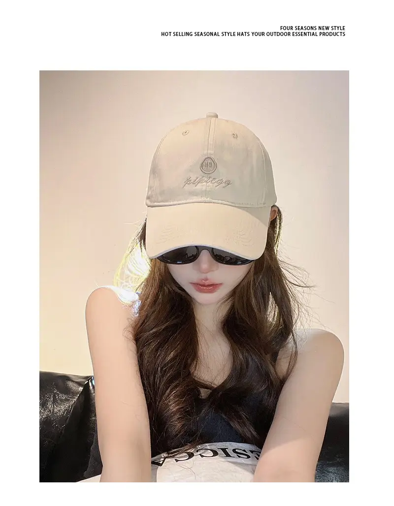 Women Summer Sunscreen Cap Korean Style UV Protection Baseball Cap — feature 5