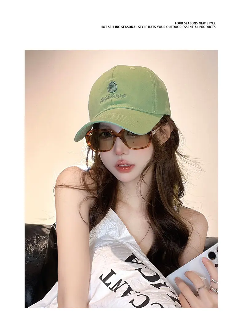 Women Summer Sunscreen Cap Korean Style UV Protection Baseball Cap — feature 6