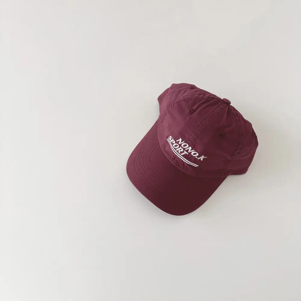 Gray Letter Embroidered Cap for Kids - Image 6