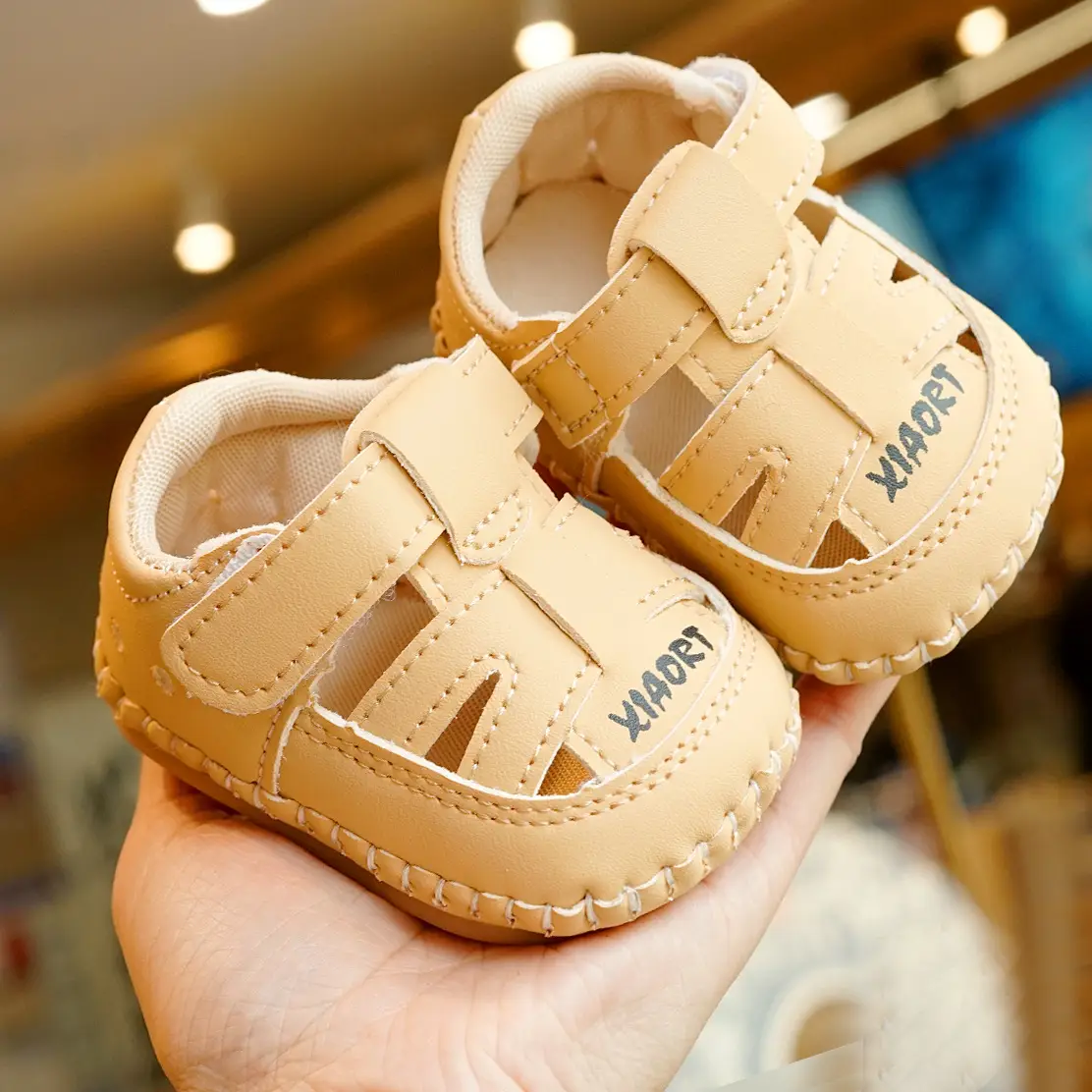 Baby Sandals Soft Sole Non-Slip Summer 0-1 Yr