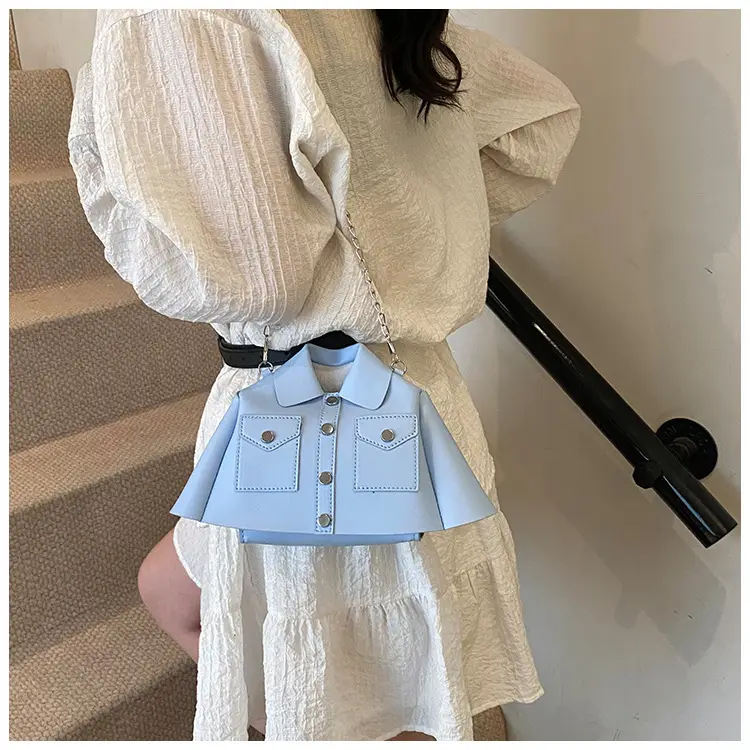 Women's Cream Shoulder Bag with Chain Crossbody Design — feature 19
