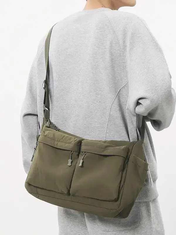 Japanese-Style Waterproof Commuter Crossbody Bag for Men - Image 3