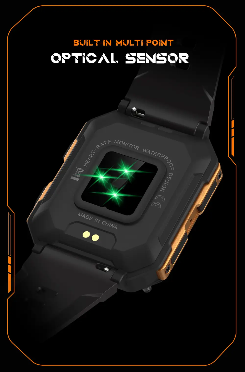 C20Pro Bluetooth Call Outdoor Rugged Sports Waterproof Pedometer Smartwatch — feature 15