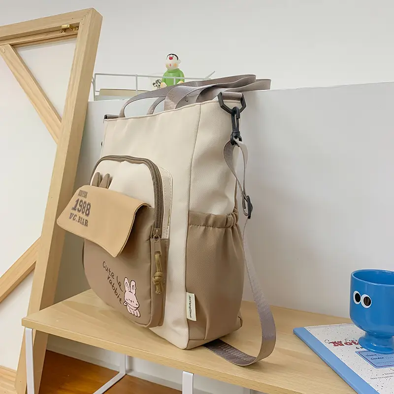 New Primary School Students Canvas Tote Bags Large Capacity — feature 17