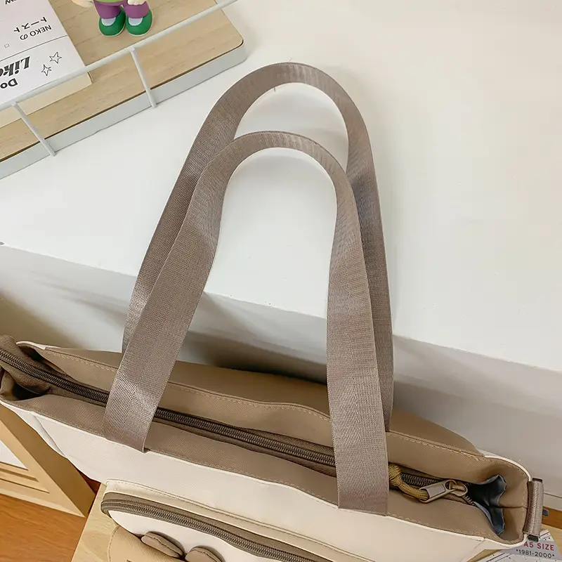 New Primary School Students Canvas Tote Bags Large Capacity — feature 25