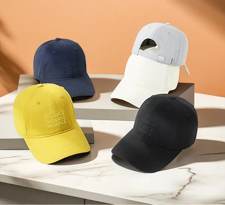 Men Sunscreen Baseball Caps Korean Soft Cotton All Colors — feature 20