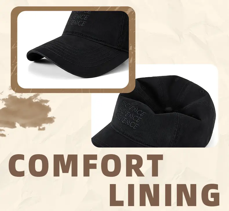 Men Sunscreen Baseball Caps Korean Soft Cotton All Colors — feature 26