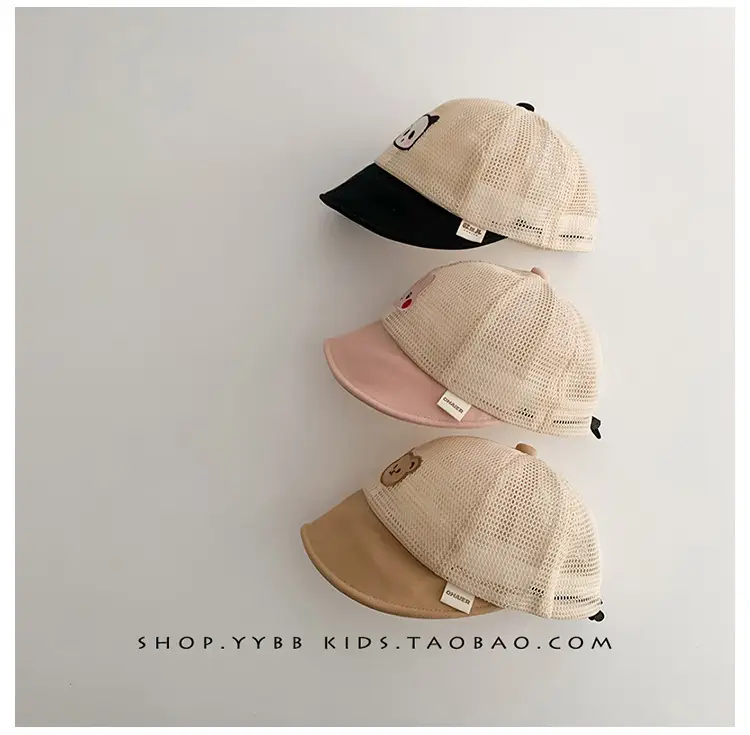 Girls Mesh Sun Hat with Brim Cap — feature 12