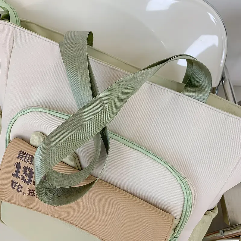 Korean Style Large Cap Bag for Students Crossbody Satchel — feature 28