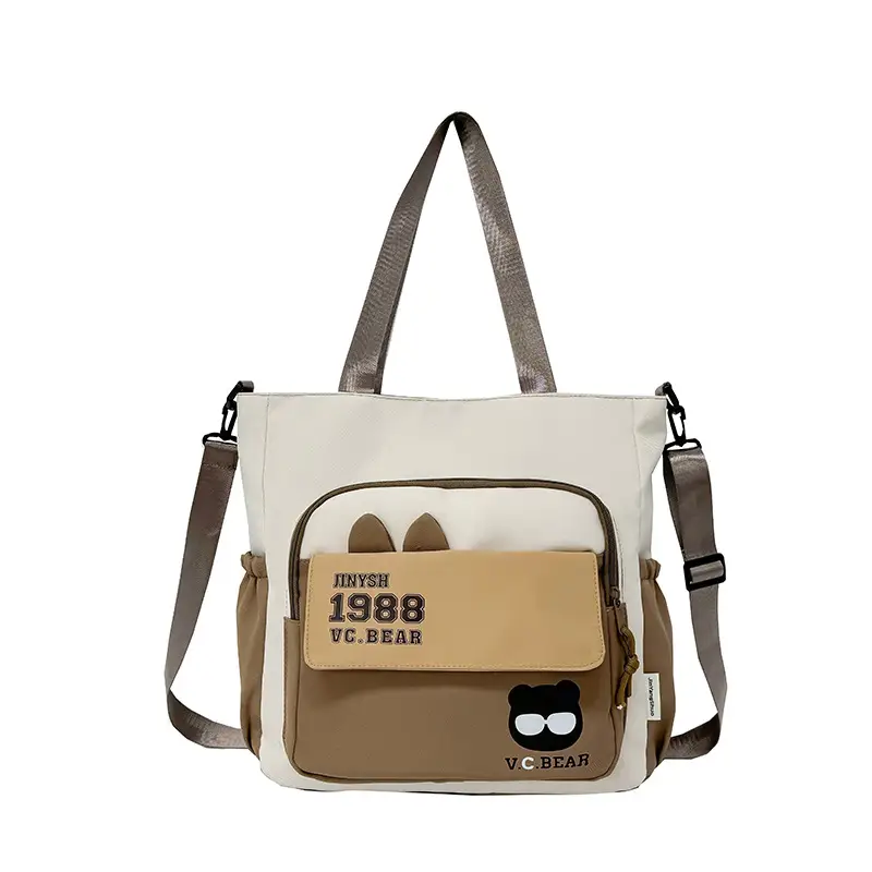 Korean Style Large Cap Bag for Students Crossbody Satchel — feature 33