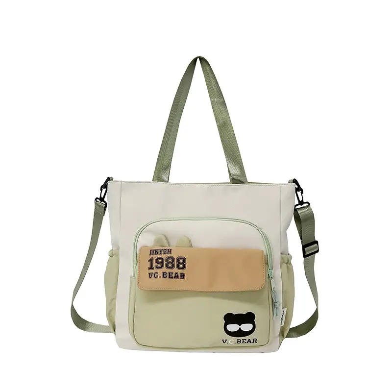 Korean Style Large Cap Bag for Students Crossbody Satchel — feature 34