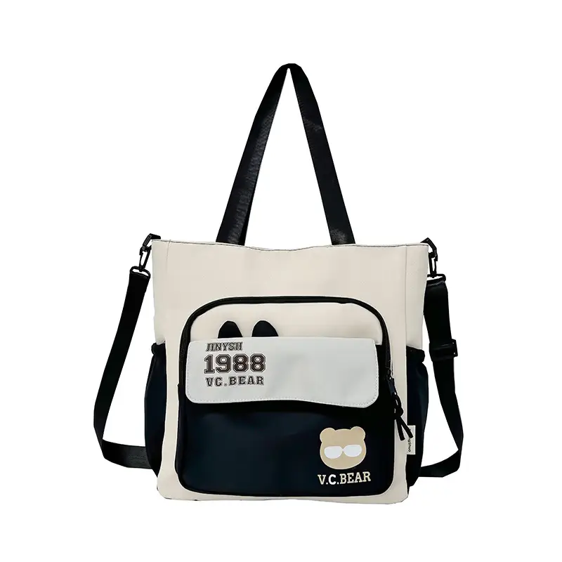 Korean Style Large Cap Bag for Students Crossbody Satchel — feature 37