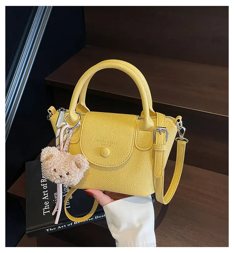 2026 Cross-Border Korean Version High-Quality Yellow Dumpling Bag — feature 1