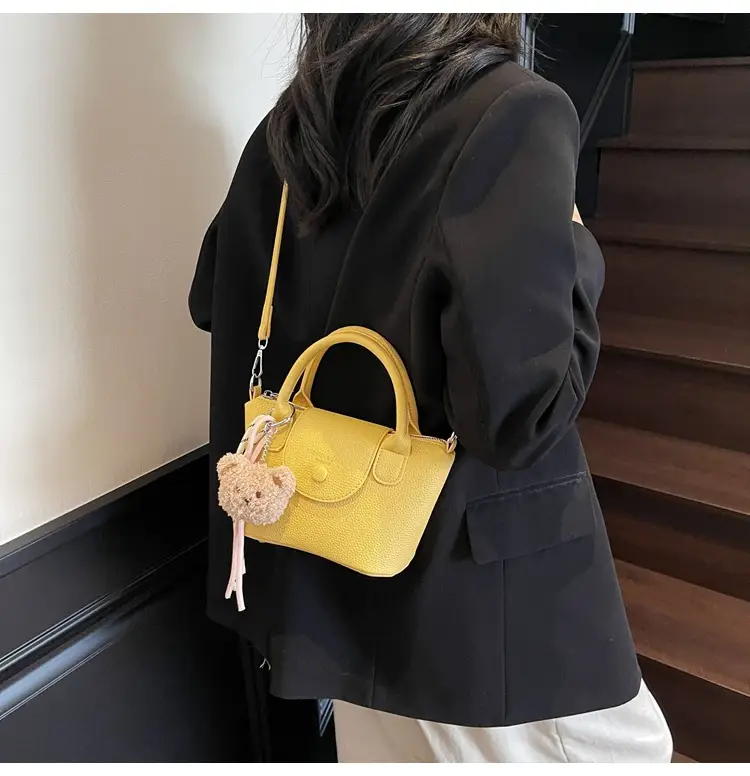 2026 Cross-Border Korean Version High-Quality Yellow Dumpling Bag — feature 28