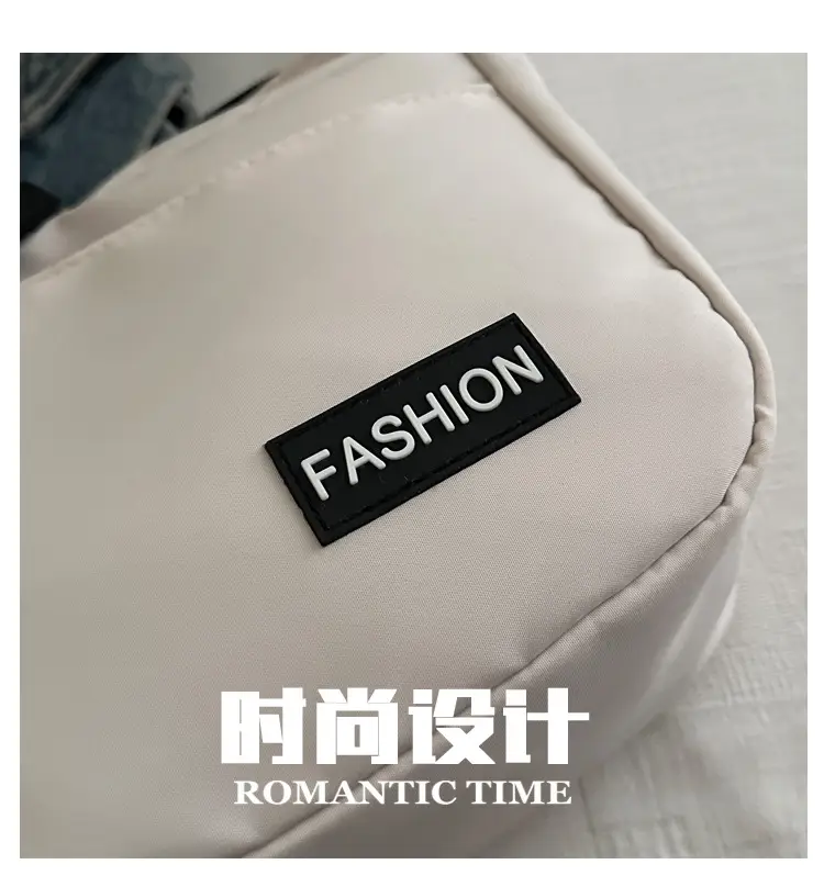 Lightweight Blue Canvas Shoulder Crossbody Bag for Women — feature 6