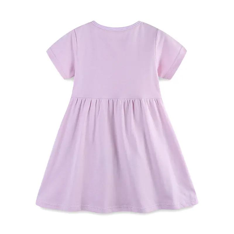 Girls' Cartoon Print Princess Dress 26 Summer - Image 3