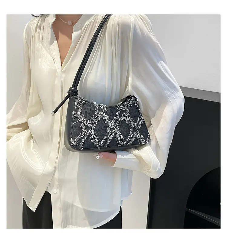 Pink Quilted Shoulder Crossbody Bag for Women — feature 10