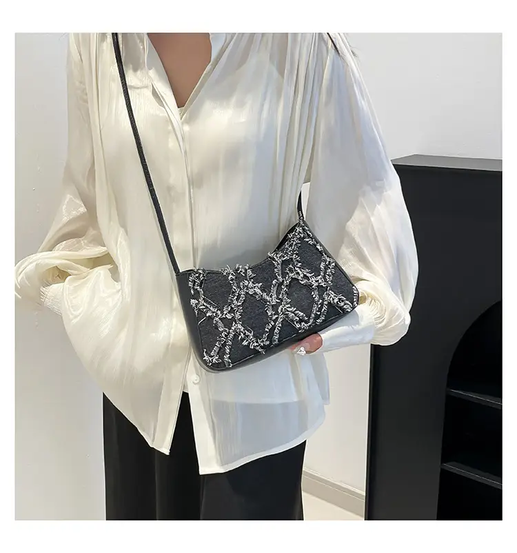 Pink Quilted Shoulder Crossbody Bag for Women — feature 11