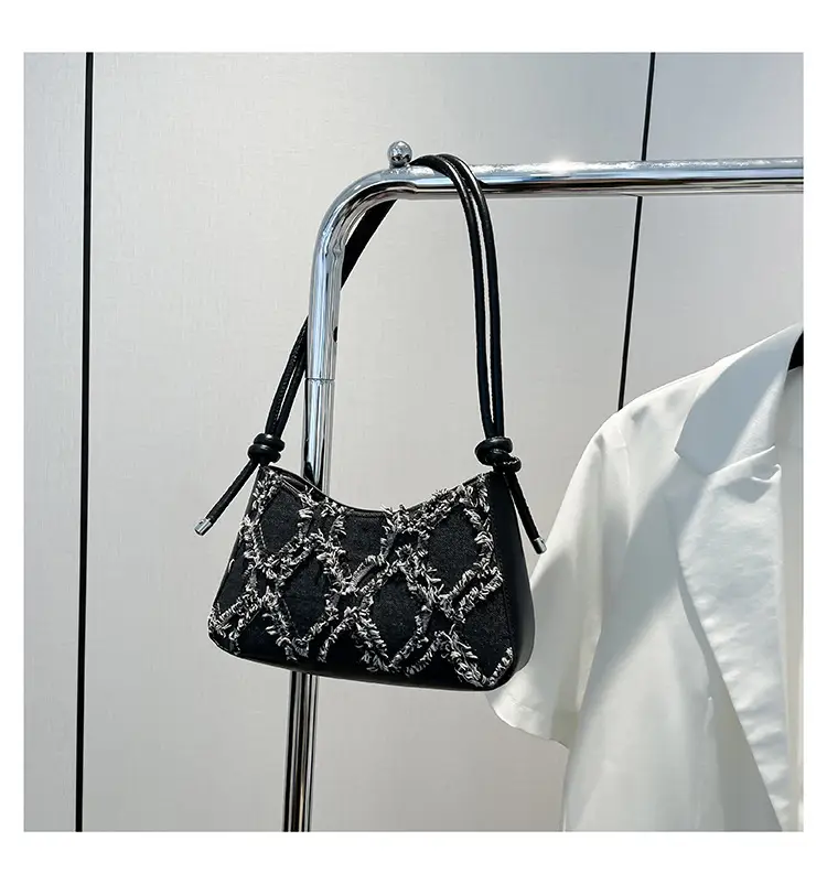Pink Quilted Shoulder Crossbody Bag for Women — feature 30