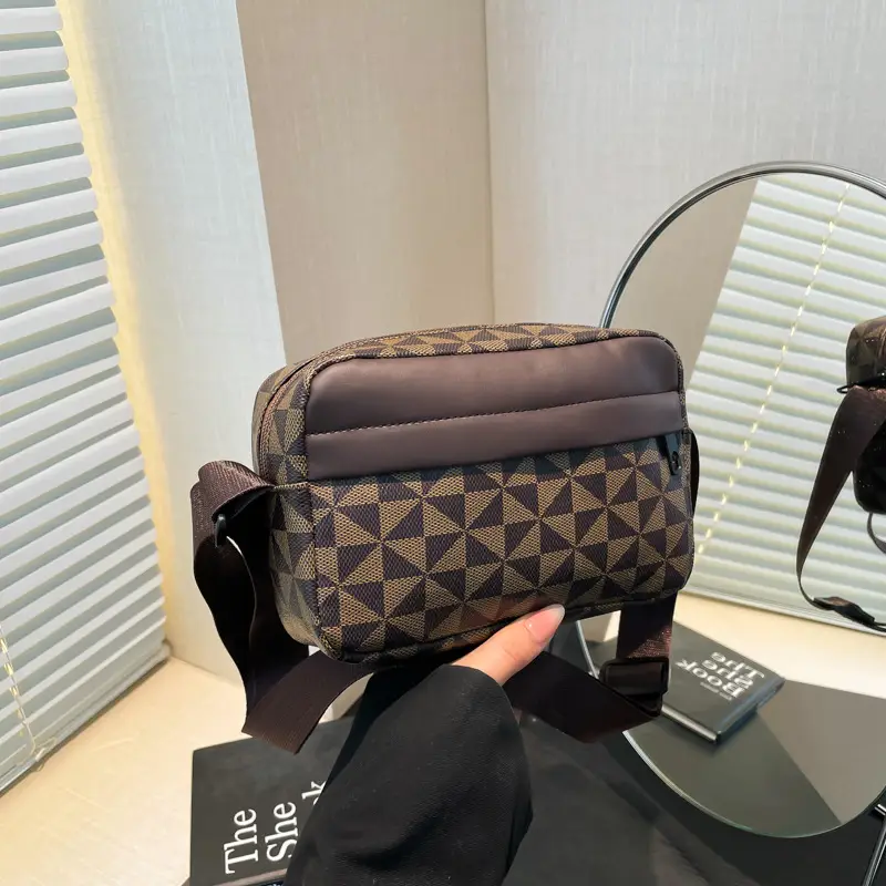 Women's Black GG Pattern Shoulder Bag 2025 - Image 6