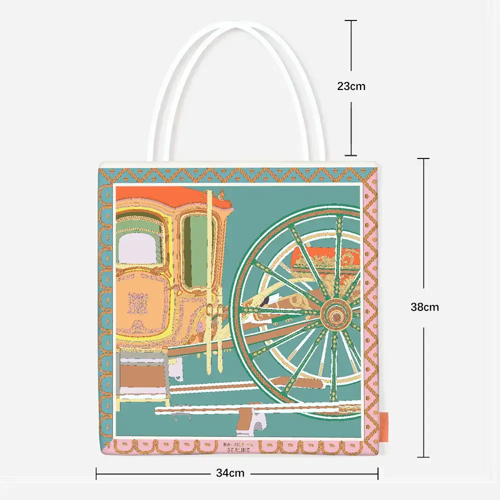 2025 Spring Bag Little Red Riding Book Main Pusher Student Handbag Large Capacity Carrying Book Bag Shoulder Bag