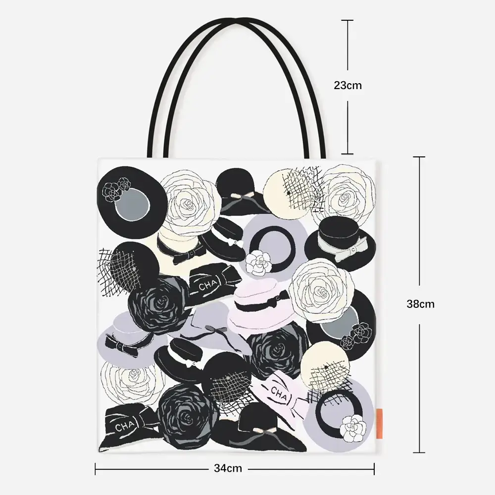 2025 Spring Bag Little Red Riding Book Main Pusher Student Handbag Large Capacity Carrying Book Bag Shoulder Bag