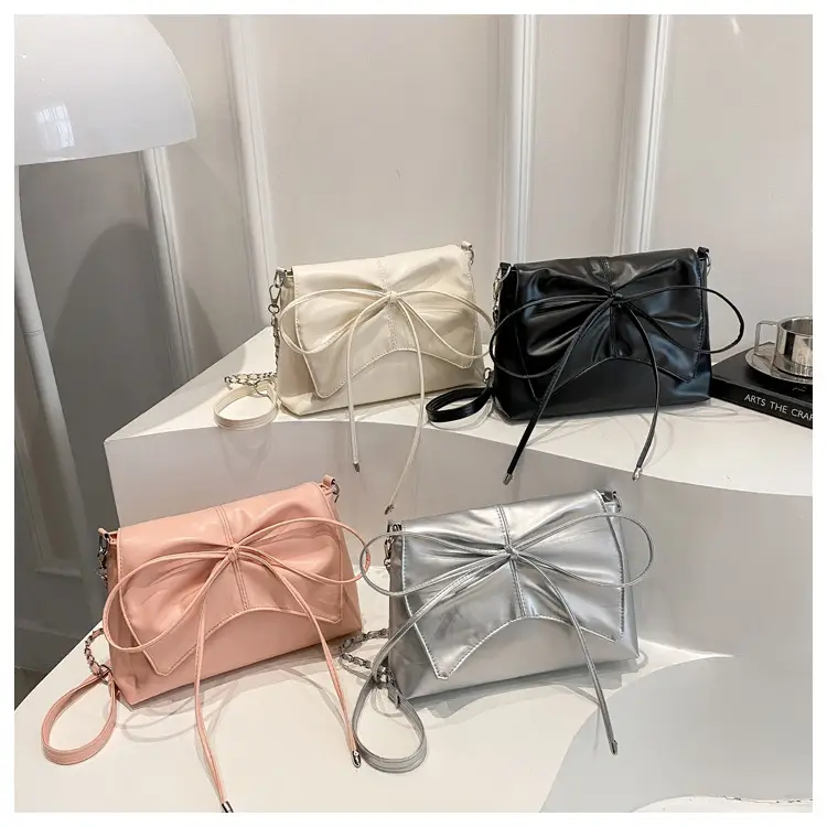 Light Luxury Women's Bow Bag with Chain Strap — feature 21