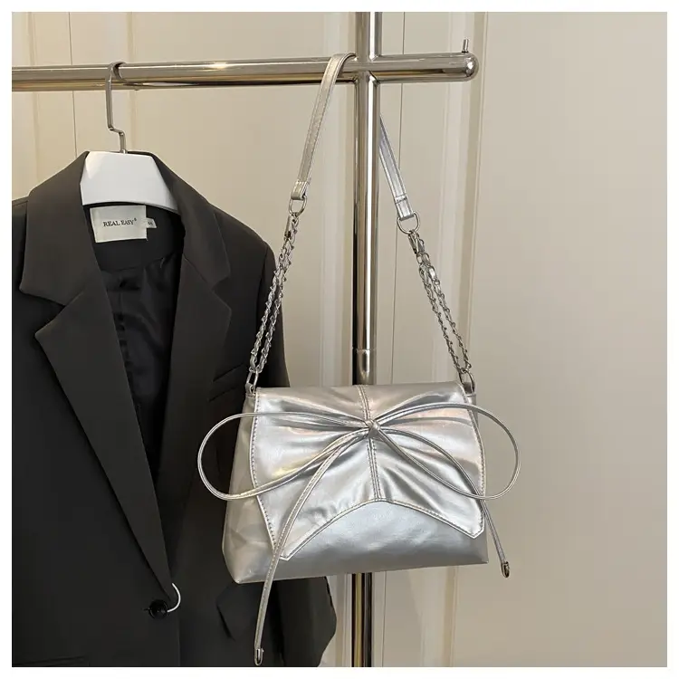 Light Luxury Women's Bow Bag with Chain Strap — feature 24