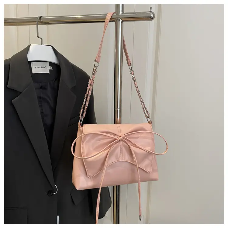 Light Luxury Women's Bow Bag with Chain Strap — feature 25