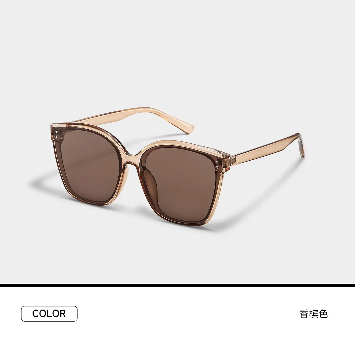 Ebony Purple Anti-Sun Sunglasses Spring Summer - Image 5