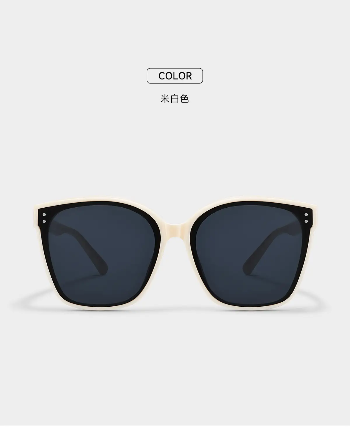 Ebony Purple Anti-Sun Sunglasses Spring Summer — feature 10