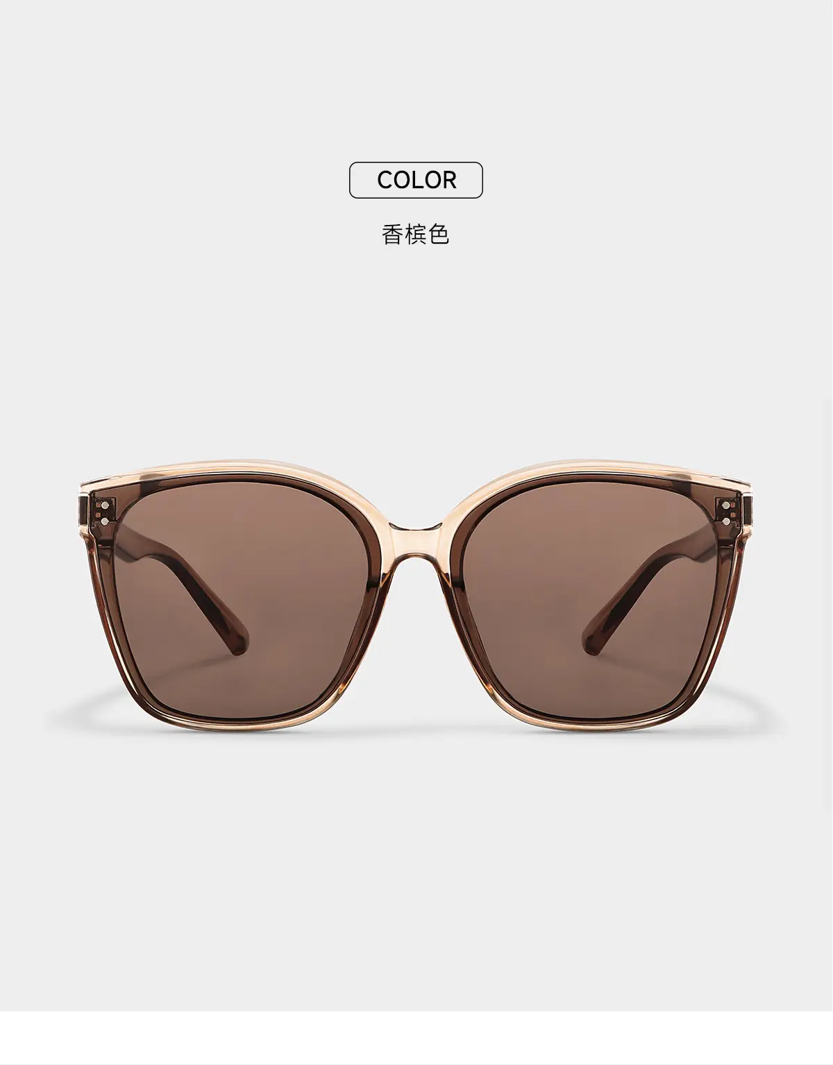 Ebony Purple Anti-Sun Sunglasses Spring Summer — feature 8