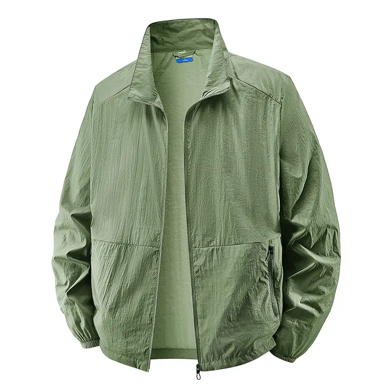 2025 New Men's Jacket Outer Wear Outdoor Sports Loose Korean Style Casual Jacket Trendy Breathable Jacket Men's Clothing