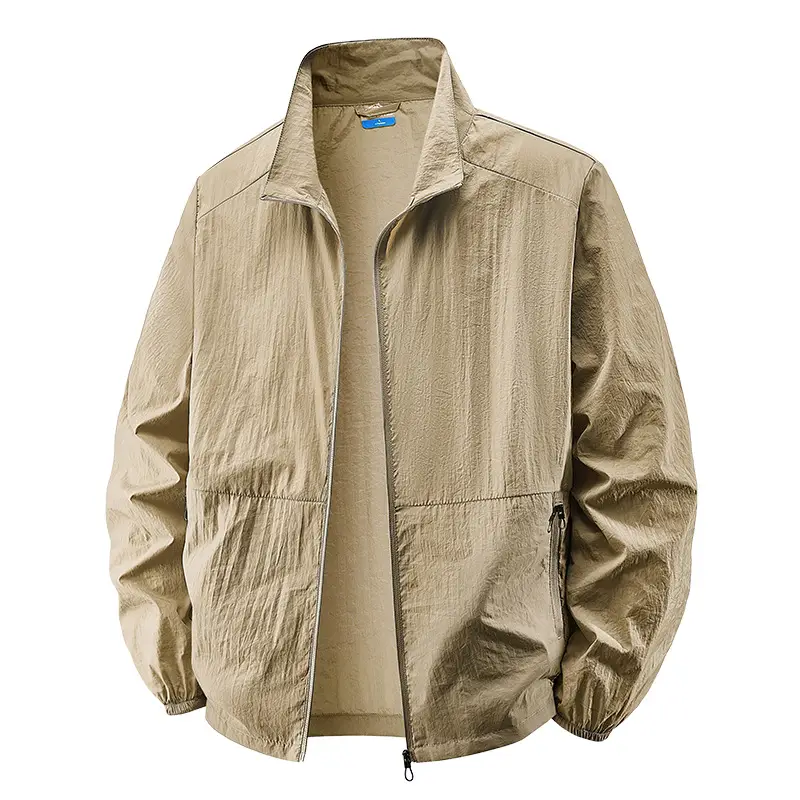 2025 New Men's Jacket Outer Wear Outdoor Sports Loose Korean Style Casual Jacket Trendy Breathable Jacket Men's Clothing