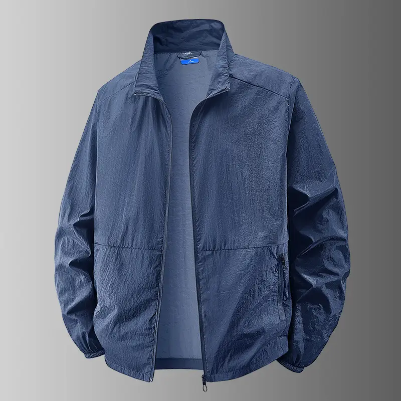 2025 New Men's Jacket Outer Wear Outdoor Sports Loose Korean Style Casual Jacket Trendy Breathable Jacket Men's Clothing