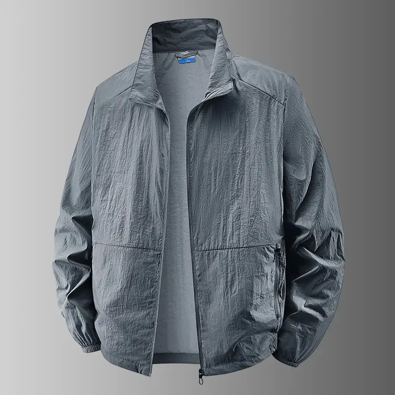 2025 New Men's Jacket Outer Wear Outdoor Sports Loose Korean Style Casual Jacket Trendy Breathable Jacket Men's Clothing
