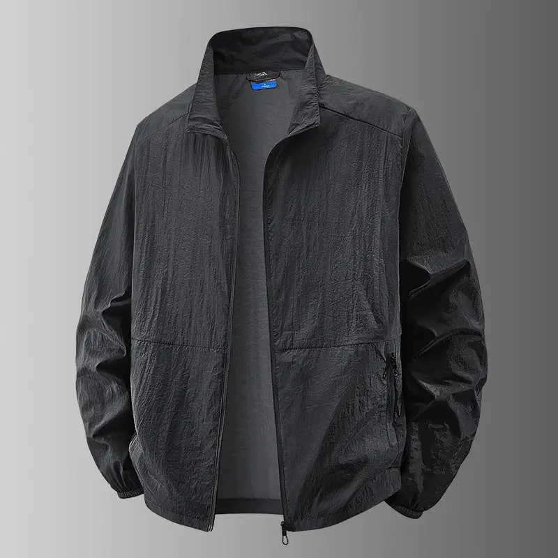2025 New Men's Jacket Outer Wear Outdoor Sports Loose Korean Style Casual Jacket Trendy Breathable Jacket Men's Clothing