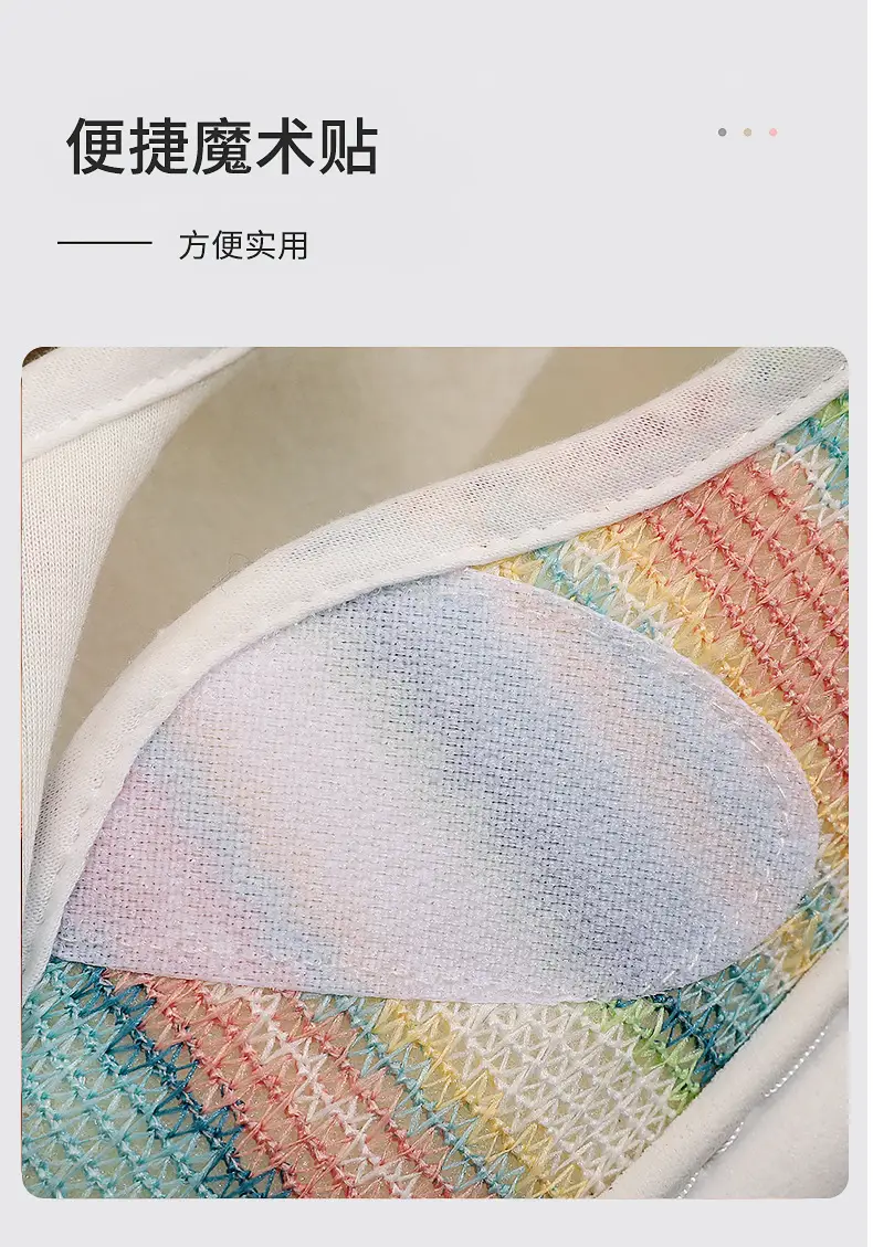 Thin Postpartum Shoes for Women Spring and Summer Thick-Soled Velcro Home Maternity Bag Heel Soft-Soled Cotton Slippers Non-Slip Wholesale — feature 11